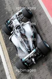 Valtteri Bottas (FIN) Mercedes AMG F1 W09. 22.02.2018. Mercedes AMG F1 W09 Launch, Silverstone, England.