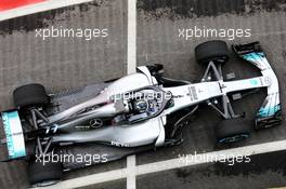 Valtteri Bottas (FIN) Mercedes AMG F1 W09. 22.02.2018. Mercedes AMG F1 W09 Launch, Silverstone, England.