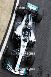 Valtteri Bottas (FIN) Mercedes AMG F1 W09. 22.02.2018. Mercedes AMG F1 W09 Launch, Silverstone, England.