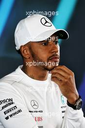 Lewis Hamilton (GBR) Mercedes AMG F1. 22.02.2018. Mercedes AMG F1 W09 Launch, Silverstone, England.