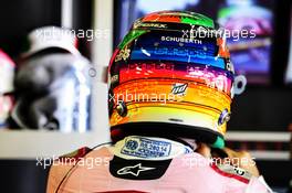 Sergio Perez (MEX) Racing Point Force India F1 Team. 26.10.2018. Formula 1 World Championship, Rd 19, Mexican Grand Prix, Mexico City, Mexico, Practice Day.