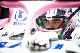 Sergio Perez (MEX) Racing Point Force India F1 VJM11. 26.10.2018. Formula 1 World Championship, Rd 19, Mexican Grand Prix, Mexico City, Mexico, Practice Day.