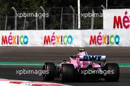 Nicholas Latifi (CDN) Racing Point Force India F1 VJM11 Development Driver. 26.10.2018. Formula 1 World Championship, Rd 19, Mexican Grand Prix, Mexico City, Mexico, Practice Day.