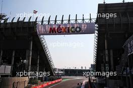 Sergio Perez (MEX) Racing Point Force India F1 VJM11. 26.10.2018. Formula 1 World Championship, Rd 19, Mexican Grand Prix, Mexico City, Mexico, Practice Day.