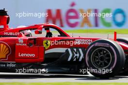 Sebastian Vettel (GER) Scuderia Ferrari  26.10.2018. Formula 1 World Championship, Rd 19, Mexican Grand Prix, Mexico City, Mexico, Practice Day.