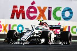 Antonio Giovinazzi (ITA) Sauber C37 Test Driver. 26.10.2018. Formula 1 World Championship, Rd 19, Mexican Grand Prix, Mexico City, Mexico, Practice Day.