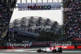 Charles Leclerc (MON) Sauber F1 Team C37. 26.10.2018. Formula 1 World Championship, Rd 19, Mexican Grand Prix, Mexico City, Mexico, Practice Day.