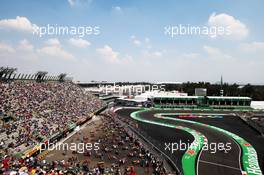 Sergio Perez (MEX) Racing Point Force India F1 VJM11. 26.10.2018. Formula 1 World Championship, Rd 19, Mexican Grand Prix, Mexico City, Mexico, Practice Day.