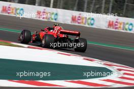 Kimi Raikkonen (FIN) Scuderia Ferrari  26.10.2018. Formula 1 World Championship, Rd 19, Mexican Grand Prix, Mexico City, Mexico, Practice Day.
