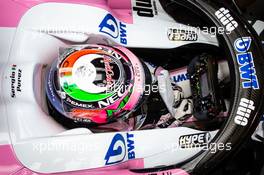 Sergio Perez (MEX) Racing Point Force India F1 VJM11. 26.10.2018. Formula 1 World Championship, Rd 19, Mexican Grand Prix, Mexico City, Mexico, Practice Day.