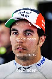 Sergio Perez (MEX) Racing Point Force India F1 Team. 26.10.2018. Formula 1 World Championship, Rd 19, Mexican Grand Prix, Mexico City, Mexico, Practice Day.