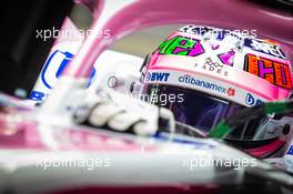 Sergio Perez (MEX) Racing Point Force India F1 VJM11. 26.10.2018. Formula 1 World Championship, Rd 19, Mexican Grand Prix, Mexico City, Mexico, Practice Day.