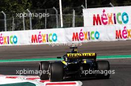 Nico Hulkenberg (GER) Renault Sport F1 Team RS18. 26.10.2018. Formula 1 World Championship, Rd 19, Mexican Grand Prix, Mexico City, Mexico, Practice Day.