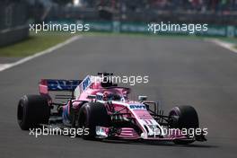 Sergio Perez (MEX) Sahara Force India F1   26.10.2018. Formula 1 World Championship, Rd 19, Mexican Grand Prix, Mexico City, Mexico, Practice Day.