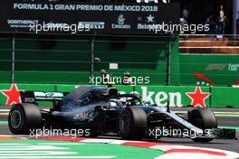 Valtteri Bottas (FIN) Mercedes AMG F1 W09. 26.10.2018. Formula 1 World Championship, Rd 19, Mexican Grand Prix, Mexico City, Mexico, Practice Day.