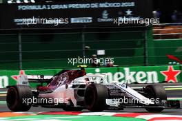 Charles Leclerc (MON) Sauber F1 Team C37. 26.10.2018. Formula 1 World Championship, Rd 19, Mexican Grand Prix, Mexico City, Mexico, Practice Day.