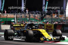 Nico Hulkenberg (GER) Renault Sport F1 Team RS18. 26.10.2018. Formula 1 World Championship, Rd 19, Mexican Grand Prix, Mexico City, Mexico, Practice Day.