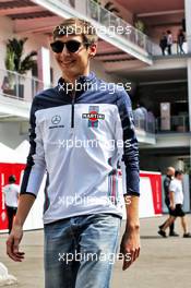 George Russell (GBR) Art Grand Prix GP2 Driver / Mercedes AMG F1 Reserve Driver / Williams. 26.10.2018. Formula 1 World Championship, Rd 19, Mexican Grand Prix, Mexico City, Mexico, Practice Day.
