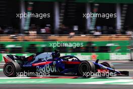 Brendon Hartley (NZL) Scuderia Toro Rosso STR13. 26.10.2018. Formula 1 World Championship, Rd 19, Mexican Grand Prix, Mexico City, Mexico, Practice Day.