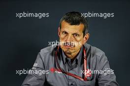 Guenther Steiner (ITA) Haas F1 Team Prinicipal in the FIA Press Conference. 26.10.2018. Formula 1 World Championship, Rd 19, Mexican Grand Prix, Mexico City, Mexico, Practice Day.
