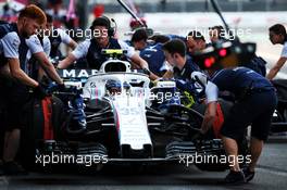 Sergey Sirotkin (RUS) Williams FW41. 26.10.2018. Formula 1 World Championship, Rd 19, Mexican Grand Prix, Mexico City, Mexico, Practice Day.