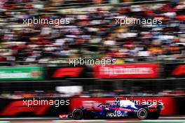 Pierre Gasly (FRA) Scuderia Toro Rosso STR13. 26.10.2018. Formula 1 World Championship, Rd 19, Mexican Grand Prix, Mexico City, Mexico, Practice Day.