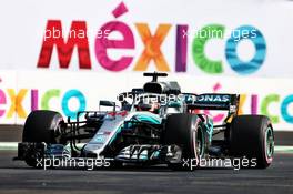 Lewis Hamilton (GBR) Mercedes AMG F1 W09. 26.10.2018. Formula 1 World Championship, Rd 19, Mexican Grand Prix, Mexico City, Mexico, Practice Day.