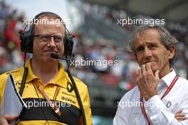 Mark Slade (GBR), Renault F1 Team, Alain Prot (FRA), Renault F1 Team  28.10.2018. Formula 1 World Championship, Rd 19, Mexican Grand Prix, Mexico City, Mexico, Race Day.