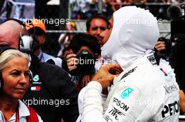 Lewis Hamilton (GBR) Mercedes AMG F1 on the grid. 28.10.2018. Formula 1 World Championship, Rd 19, Mexican Grand Prix, Mexico City, Mexico, Race Day.