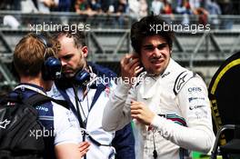 Lance Stroll (CDN) Williams on the grid. 28.10.2018. Formula 1 World Championship, Rd 19, Mexican Grand Prix, Mexico City, Mexico, Race Day.