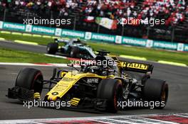 Nico Hulkenberg (GER) Renault Sport F1 Team RS18. 28.10.2018. Formula 1 World Championship, Rd 19, Mexican Grand Prix, Mexico City, Mexico, Race Day.