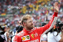 Sebastian Vettel (GER) Scuderia Ferrari  28.10.2018. Formula 1 World Championship, Rd 19, Mexican Grand Prix, Mexico City, Mexico, Race Day.