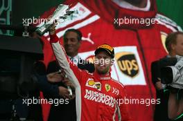 2nd place Sebastian Vettel (GER) Ferrari SF71H. 28.10.2018. Formula 1 World Championship, Rd 19, Mexican Grand Prix, Mexico City, Mexico, Race Day.