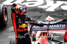 Race winner Max Verstappen (NLD) Red Bull Racing RB14 celebrates in parc ferme. 28.10.2018. Formula 1 World Championship, Rd 19, Mexican Grand Prix, Mexico City, Mexico, Race Day.