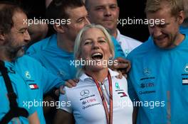 Angela Cullen (NZL) Mercedes AMG F1 Physiotherapist. 28.10.2018. Formula 1 World Championship, Rd 19, Mexican Grand Prix, Mexico City, Mexico, Race Day.