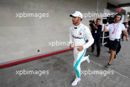 Lewis Hamilton (GBR) Mercedes AMG F1   28.10.2018. Formula 1 World Championship, Rd 19, Mexican Grand Prix, Mexico City, Mexico, Race Day.