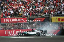 World Champion Lewis Hamilton (GBR) Mercedes AMG F1 W09. 28.10.2018. Formula 1 World Championship, Rd 19, Mexican Grand Prix, Mexico City, Mexico, Race Day.