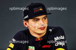 Race winner Max Verstappen (NLD) Red Bull Racing in the post race FIA Press Conference. 28.10.2018. Formula 1 World Championship, Rd 19, Mexican Grand Prix, Mexico City, Mexico, Race Day.