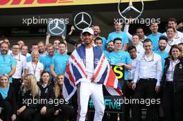 World Champion Lewis Hamilton (GBR) Mercedes AMG F1 W09. 28.10.2018. Formula 1 World Championship, Rd 19, Mexican Grand Prix, Mexico City, Mexico, Race Day.