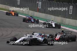Lance Stroll (CDN) Williams FW41. 28.10.2018. Formula 1 World Championship, Rd 19, Mexican Grand Prix, Mexico City, Mexico, Race Day.