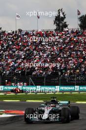 Lewis Hamilton (GBR) Mercedes AMG F1 W09. 28.10.2018. Formula 1 World Championship, Rd 19, Mexican Grand Prix, Mexico City, Mexico, Race Day.