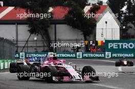 Esteban Ocon (FRA) Racing Point Force India F1 VJM11. 28.10.2018. Formula 1 World Championship, Rd 19, Mexican Grand Prix, Mexico City, Mexico, Race Day.