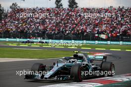 Valtteri Bottas (FIN) Mercedes AMG F1. 28.10.2018. Formula 1 World Championship, Rd 19, Mexican Grand Prix, Mexico City, Mexico, Race Day.