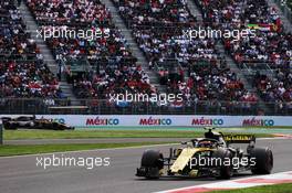 Carlos Sainz Jr (ESP) Renault Sport F1 Team RS18. 28.10.2018. Formula 1 World Championship, Rd 19, Mexican Grand Prix, Mexico City, Mexico, Race Day.