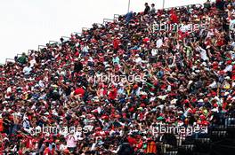 Fans in the grandstand. 28.10.2018. Formula 1 World Championship, Rd 19, Mexican Grand Prix, Mexico City, Mexico, Race Day.