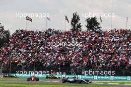 Valtteri Bottas (FIN) Mercedes AMG F1 W09. 28.10.2018. Formula 1 World Championship, Rd 19, Mexican Grand Prix, Mexico City, Mexico, Race Day.
