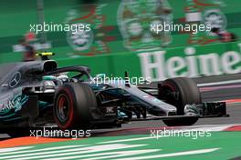 Valtteri Bottas (FIN) Mercedes AMG F1  28.10.2018. Formula 1 World Championship, Rd 19, Mexican Grand Prix, Mexico City, Mexico, Race Day.