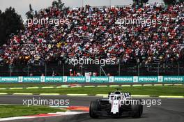Lance Stroll (CDN) Williams FW41. 28.10.2018. Formula 1 World Championship, Rd 19, Mexican Grand Prix, Mexico City, Mexico, Race Day.
