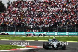 Valtteri Bottas (FIN) Mercedes AMG F1 W09. 28.10.2018. Formula 1 World Championship, Rd 19, Mexican Grand Prix, Mexico City, Mexico, Race Day.