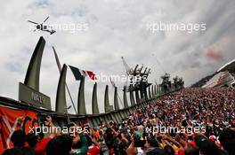 Pre-race air display. 28.10.2018. Formula 1 World Championship, Rd 19, Mexican Grand Prix, Mexico City, Mexico, Race Day.